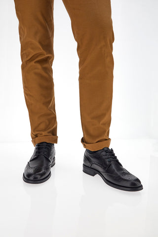 Elegante Schnürschuhe Andrea Bruni 11706 Schwarz