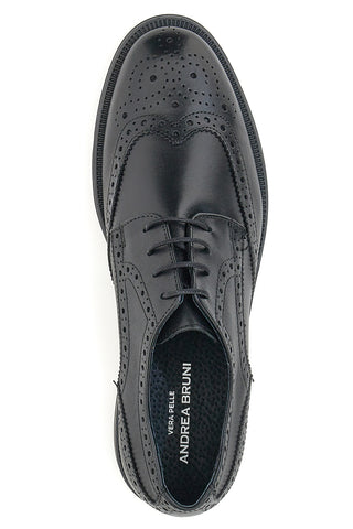 Elegante Schnürschuhe Andrea Bruni 11706 Schwarz