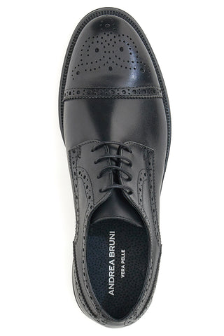 Elegante Schnürschuhe Andrea Bruni 11707 Schwarz