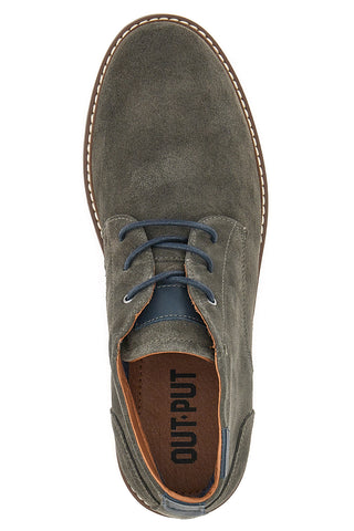 Anthrazitfarbene Out Put Stiefeletten 82054