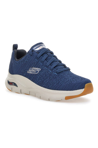 Blaue Skechers Paradyme Laufschuhe