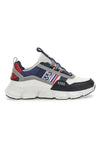 Sneakers mit chunky Golf Club 6620 White-Sohle