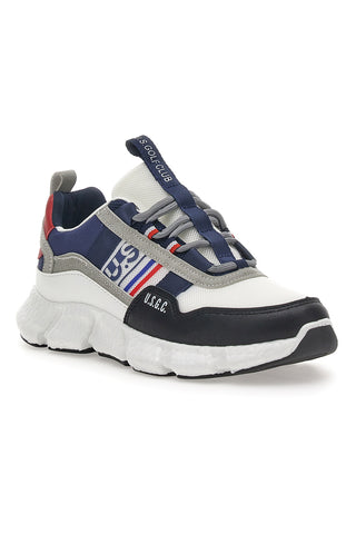Sneakers mit chunky Golf Club 6620 White-Sohle