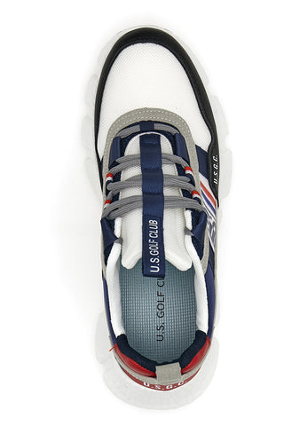Sneakers mit chunky Golf Club 6620 White-Sohle