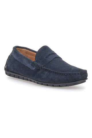 Longford 02 Blauer Mokassin