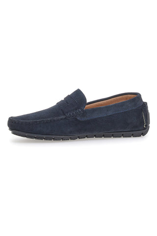 Longford 02 Blauer Mokassin