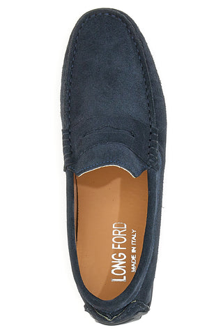 Longford 02 Blauer Mokassin