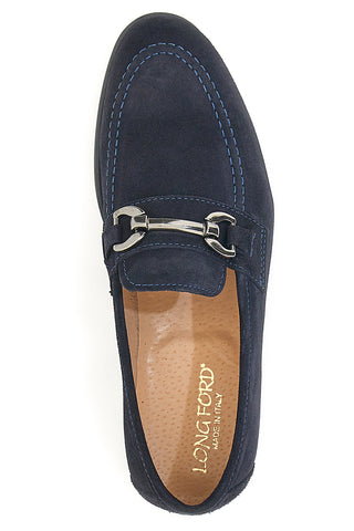 Pittarello 1122 Blaue Mokassins