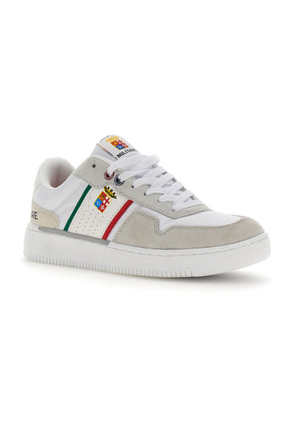 Weiße Turnschuhe „Marina Militare 490“.