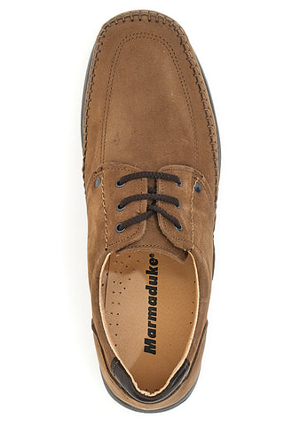 Marmaduke 2023 Braune Schnürschuhe