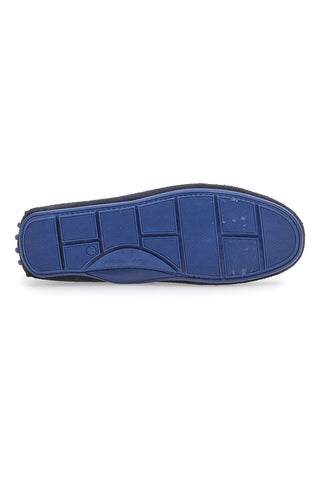 Longford 205 Blaue Loafer aus echtem Leder