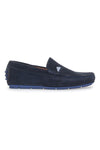 Longford 104 Blauer Mokassin aus echtem Leder