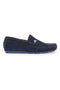 Longford 104 Blauer Mokassin aus echtem Leder