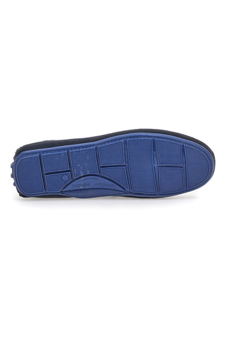 Longford 104 Blauer Mokassin aus echtem Leder