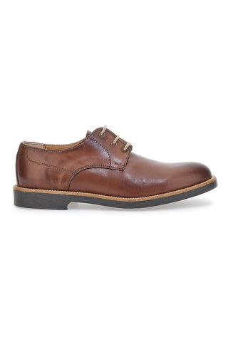 Stringate in Vera Pelle Pittarello 5208 Legno
