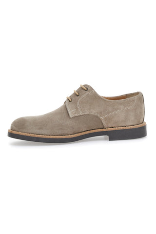 Schnürschuhe aus echtem Leder Pittarello 52081 Beige