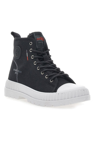 Sneakers Mid Cut Cotton Belt Dre Cvs Nere