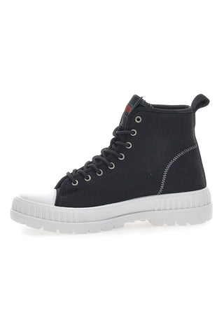 Sneakers Mid Cut Cotton Belt Dre Cvs Nere