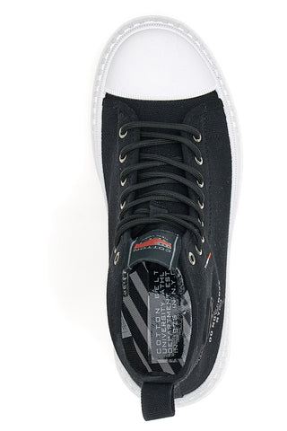 Sneakers Mid Cut Cotton Belt Dre Cvs Nere