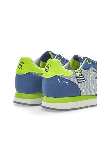 Sneakers Cotton Belt Carter Bicolor Blu