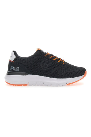 Sneakers Cotton Belt Lucas Nere e Arancio