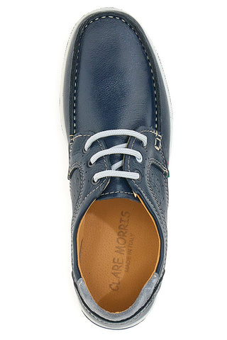 Scarpe Stringate Claremorris 080 Blu