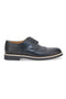 Pittarello 995 Schnürschuhe aus schwarzem Echtleder