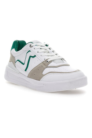 Sneakers Vintage Soprani Couture Janus Low Mix Bianche