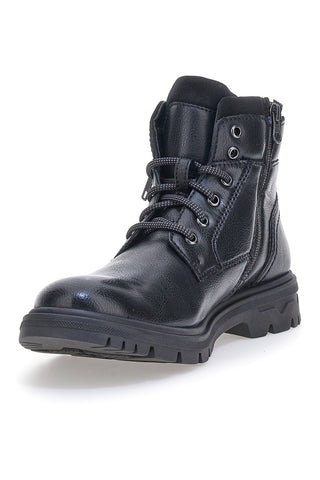 Johes Land 2302 Schwarze Stiefel