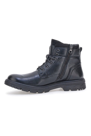 Johes Land 2302 Schwarze Stiefel
