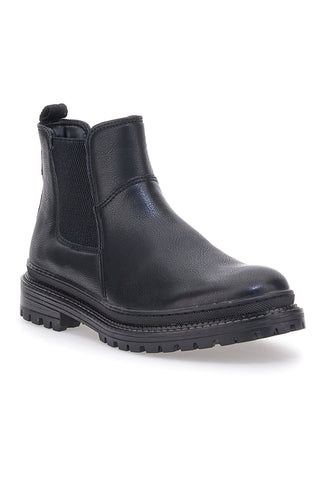 Johes Land 2201 Schwarze Stiefeletten