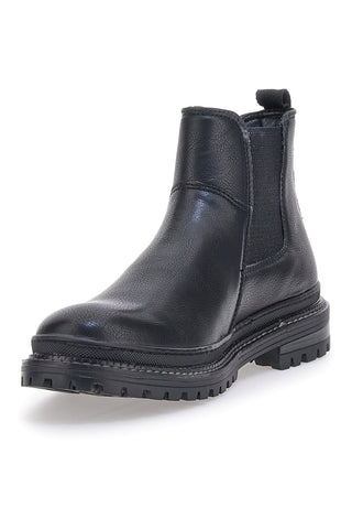 Johes Land 2201 Schwarze Stiefeletten