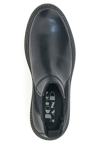 Johes Land 2201 Schwarze Stiefeletten