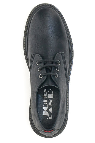 Scarpe Stringate Nere Johes Land 2311