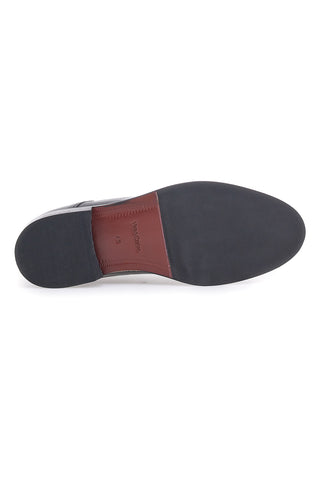 Scarpe Stringate Nere In Vera Pelle Max Dillan 565