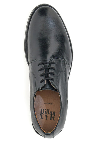 Scarpe Stringate Nere In Vera Pelle Max Dillan 565