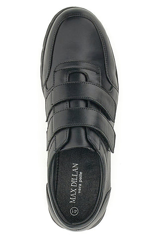 Scarpe Stringate Nere in Vera Pelle Max Dillan 858