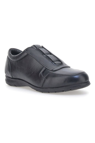 Scarpe Stringate No Laces Max Dillan 859 Nero Vera Pelle