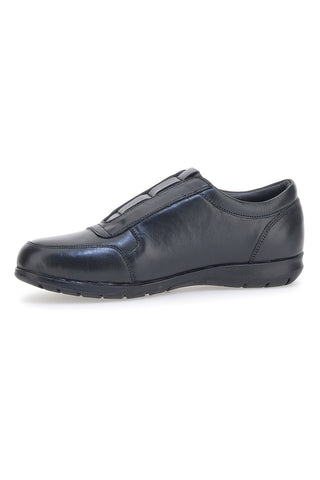 Scarpe Stringate No Laces Max Dillan 859 Nero Vera Pelle