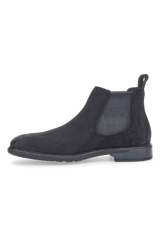 Schwarze Beatles-Stiefel aus Bugatti-Wildleder 311631
