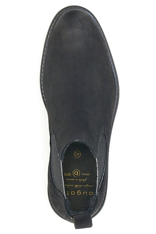 Schwarze Beatles-Stiefel aus Bugatti-Wildleder 311631