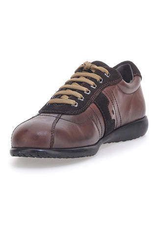 Scarpe Stringate Marroni Vera Pelle Pittarello 4736