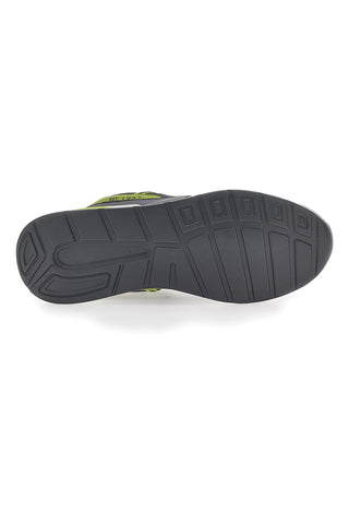 Sneakers Nere e Verdi Leone 127