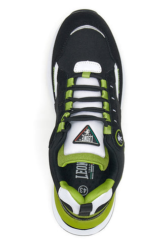 Sneakers Nere e Verdi Leone 127