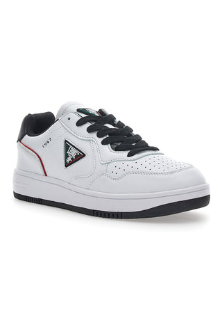 Sneakers Bianche e Nere Leone 57