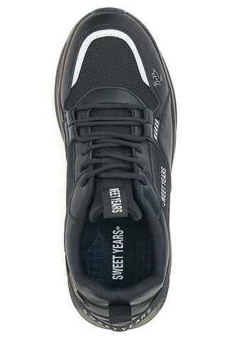 Schwarze Sneakers „Sweet Years 8813“.