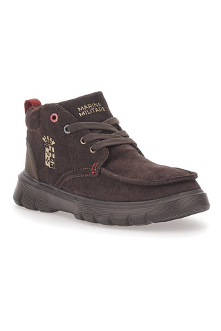 Scarpe Stringate Marroni Marina Militare 1719