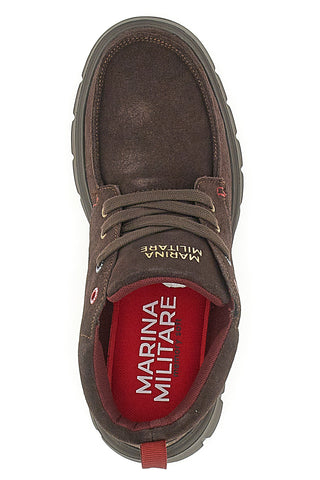Scarpe Stringate Marroni Marina Militare 1719