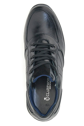 Claremorris 1901 schwarze Schnürschuhe