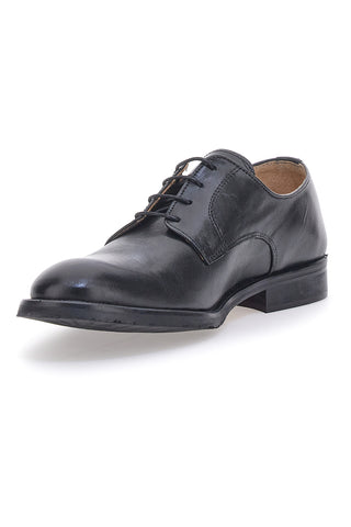 Schwarze Schnürschuhe aus echtem Leder Pittarello 6051
